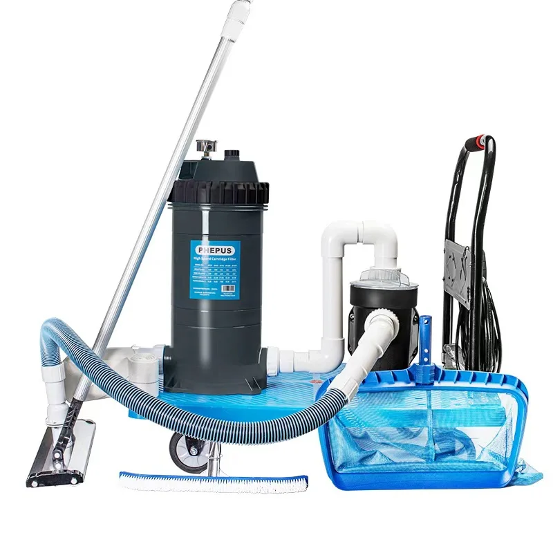 Swimming Pool Suction Machine Underwater Vacuum Cleaner Fish Pond Pool Bottom Cleaning