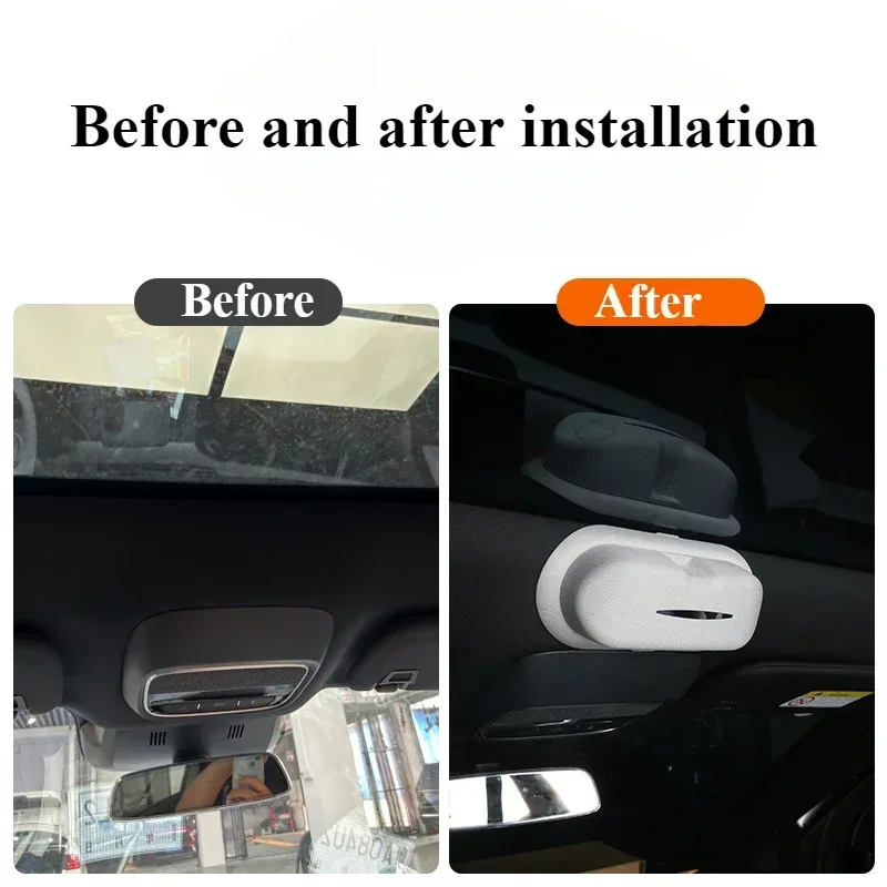 

For Xpeng Xiaopeng G6 Glasses Case Car Sunglasses Storage Clip Modified Car Roof Storage Interior Modified Accessories