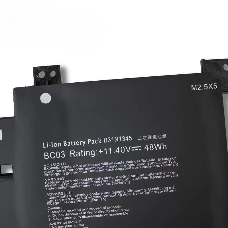 For B31N1345 4200mAh 48Wh 11.4V Laptop Replaceable Battery for ASUS Transformer Book Flip TP500L TP500LA TP500LB TP500LN Series