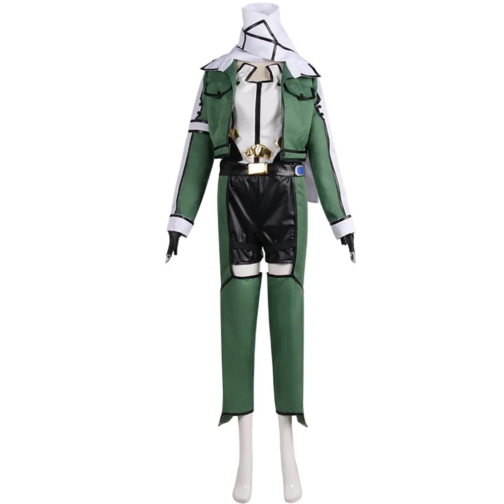 

Unisex Anime Cos Asada Shino Cosplay Costumes Outfit Halloween Christmas Uniform Custom Size