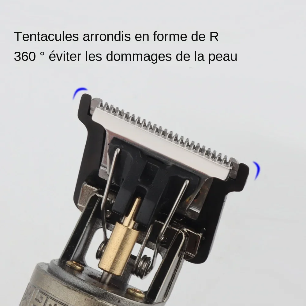 Offre spéciale Vintage T9 électrique sans fil Machine de coupe de cheveux professionnel tondeuse de barbier pour hommes tondeuse rasoir barbe briquet