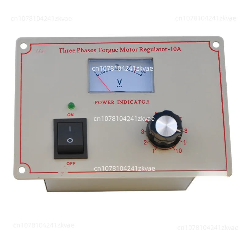 Motor Controller 10A YTC-10A Torque Motor Controller Three-phase Torque Meter Speed Regulator 380V