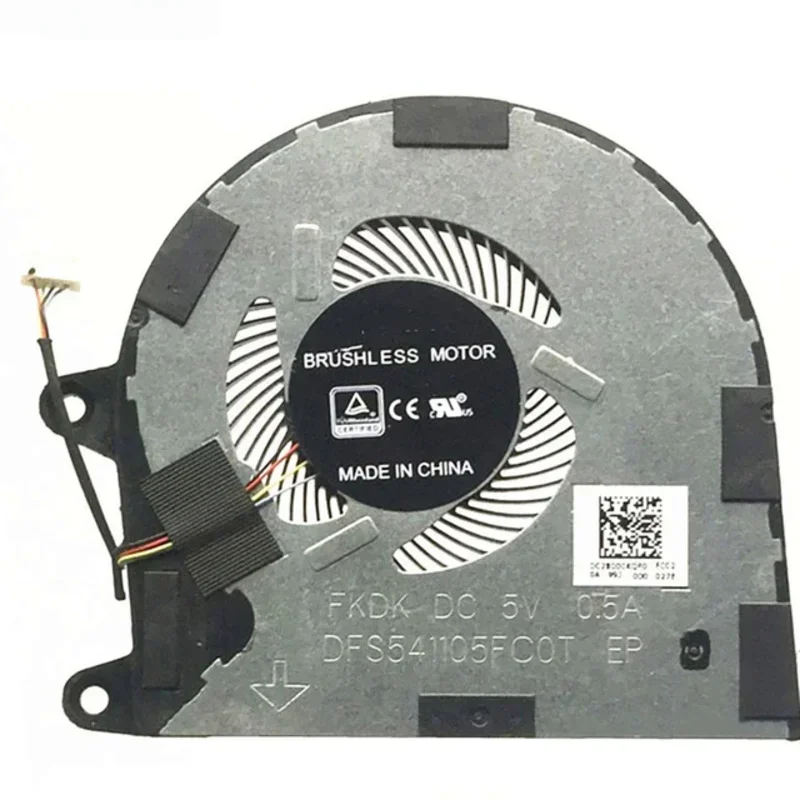 Imagem -05 - Ventilador e Gpu do Processador Central para a Ioga de Lenovo Novo 730 73015ikb 730-15 730-13ikb Dc5v 0.5a Dfs541105f00t Dfs20058m0t