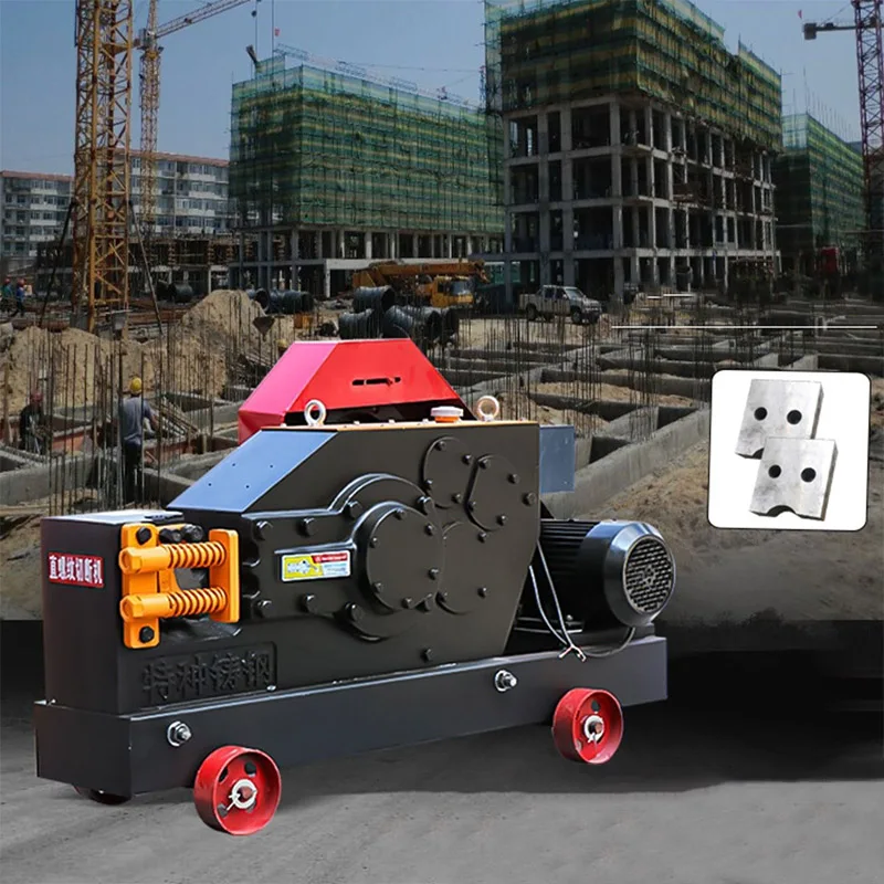 

Hot Sale GQ40 Portable Rebar Cutting Machine Rebar Knife Metal Straightening Machinery