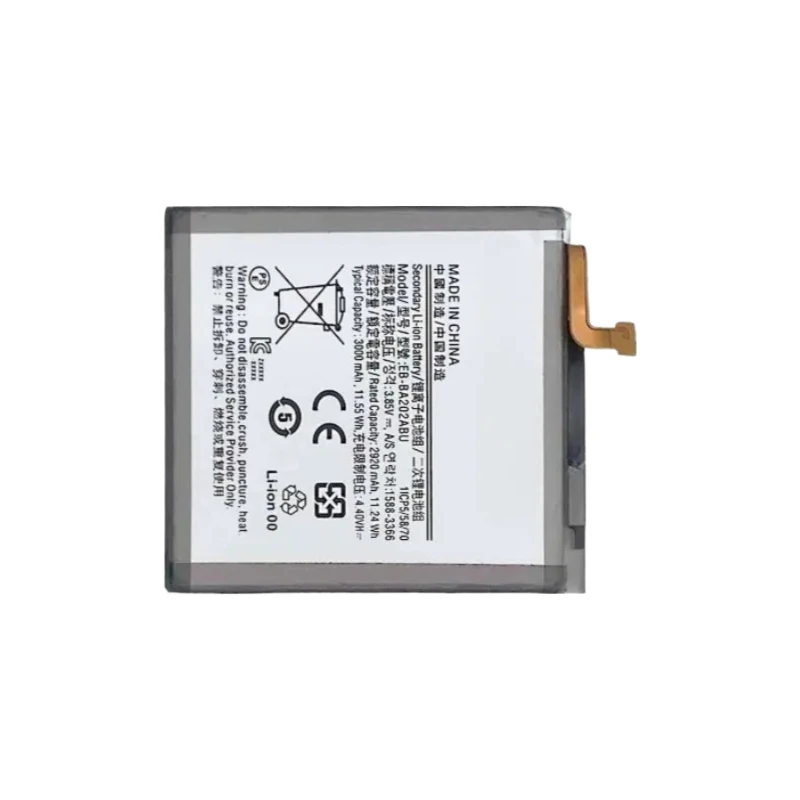 For Samsung Galaxy 2019  A20 A20E A20e  A202F SM-A202F DS SM-A202J SM-A202 SM-A102 EB-BA202ABU 3.85V 2920mAh Replacement battery