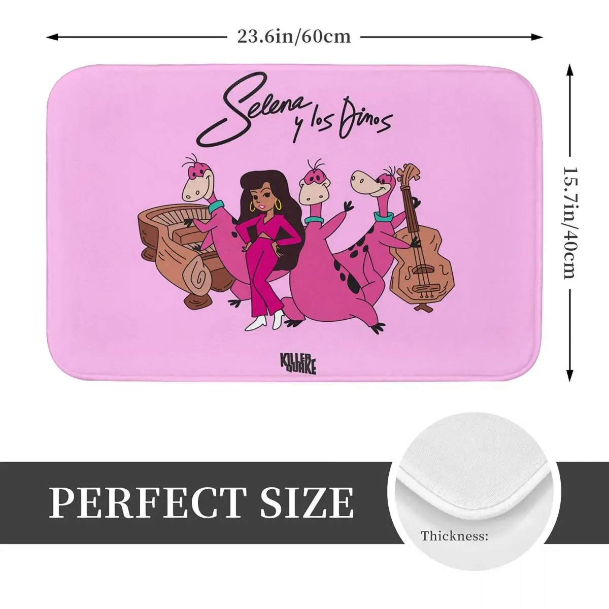 Selena Quintanilla Sakura Non-slip Doormat Floor Mat Durable Carpet Rug for Kitchen Entrance Home Balcony Footpad Mats
