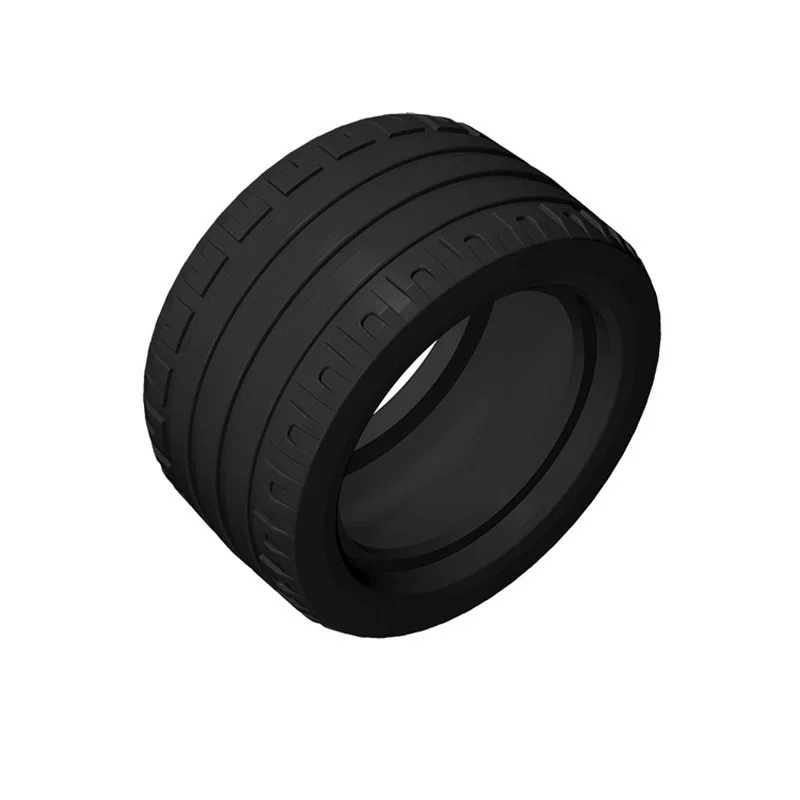 10PCS  44309 MOC Tire Wheel Cross Hole Technical Parts Technology Toys for Children Kids DIY Car Truck Accessory - view 3
