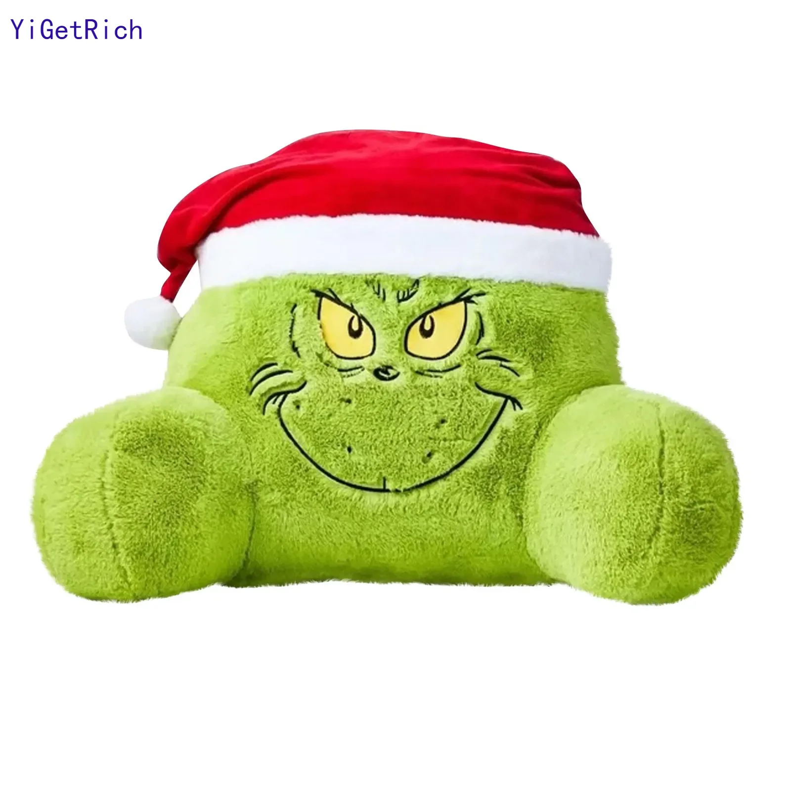 Christmas Plush Green Pillow Creative Gift Holiday Atmosphere Pillow Festival Decoration Ornament Christmas Gift 2024 New Yi