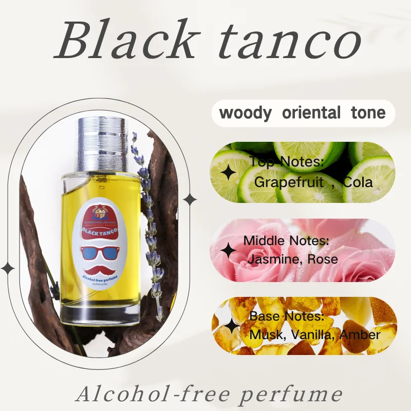

Black Tang Woody Oriental Scent - Grapefruit Cola Jasmine Musk - Long-Lasting Perfume Unisex Parfume for Women & Men 50ml