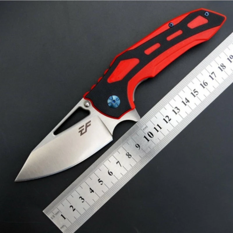

EF914 Folding Knife Outdoor Camping D2 Blade G10 Handle Pocket Survival Tactical Military Hunting Utility Fruit Knives CED Tools
