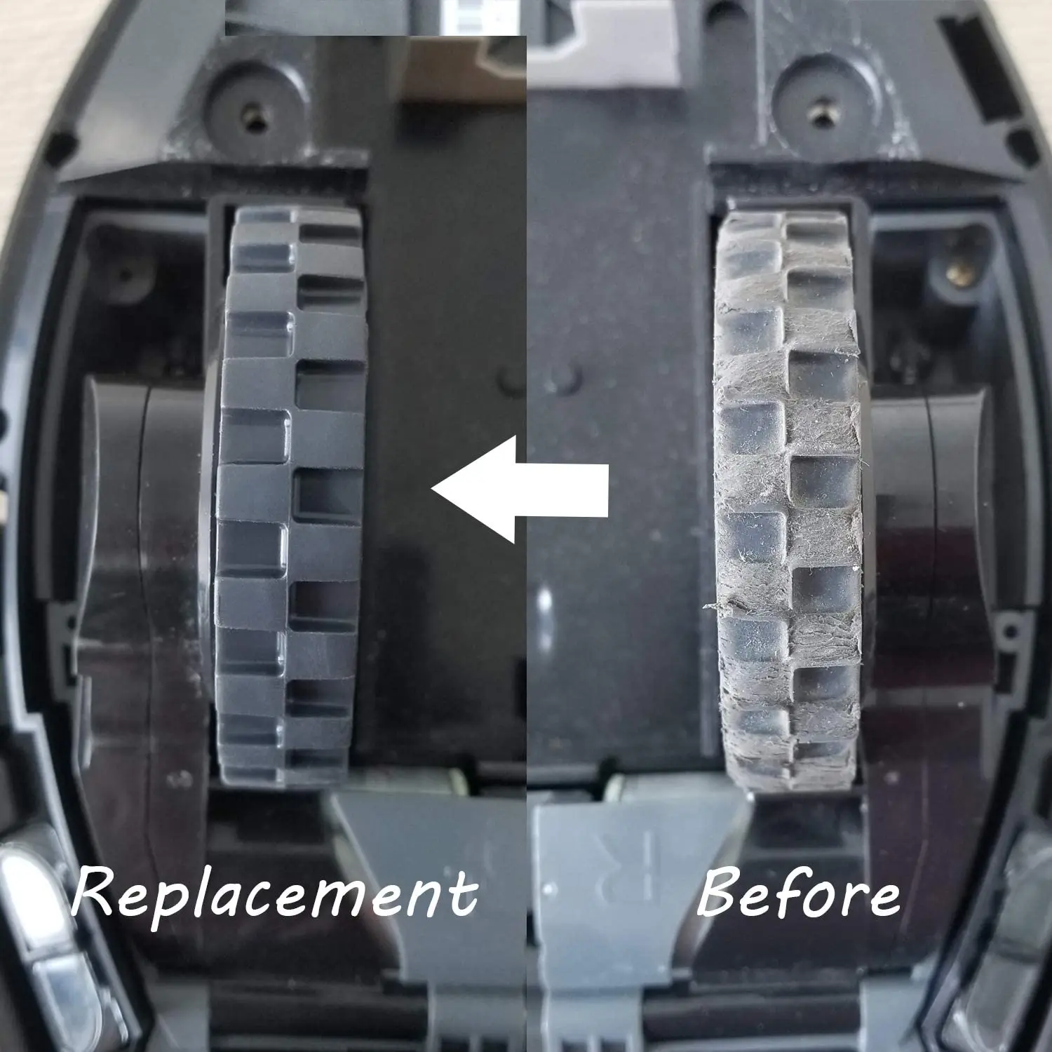 Motor sikat roda yang ditingkatkan untuk irobot i7 E6 E5 Roomba 500 600 700 800 560 570 650 780 seri komponen robot penyedot debu