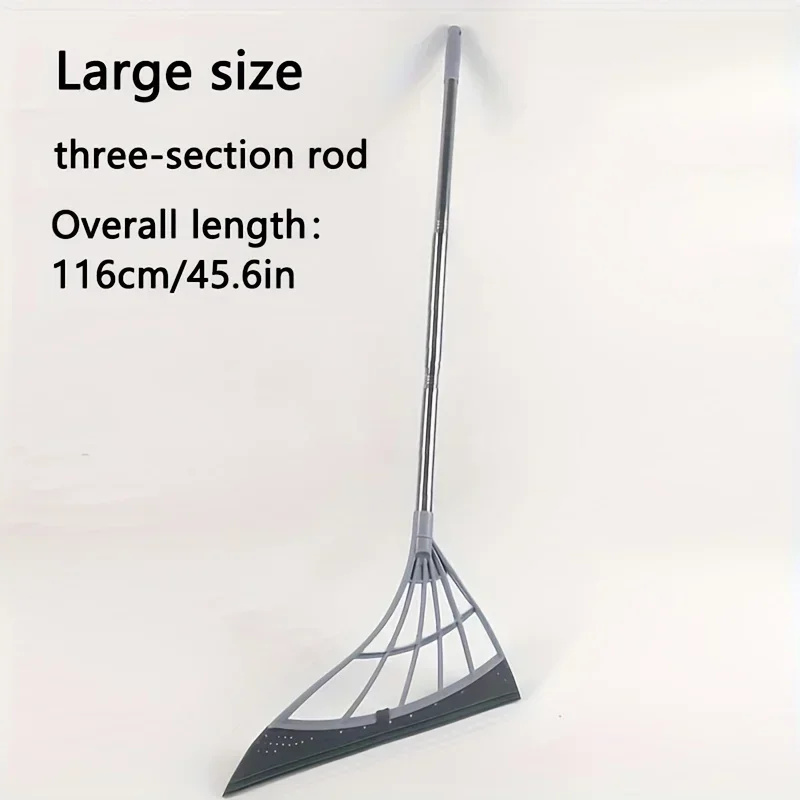 Environmentally friendly black technology magic silicone lazy broom cleaning floor wipers multifunctional durable cleaner