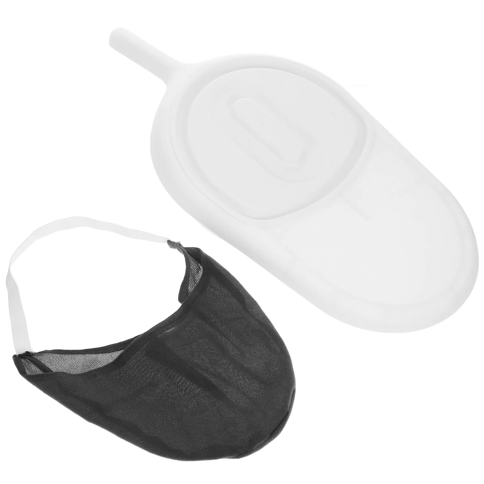 

Portable Bed Pan for Elderly Patients Care Potty Chamber Pot Urinal Night Urine Storage Bedroom Patient Supply