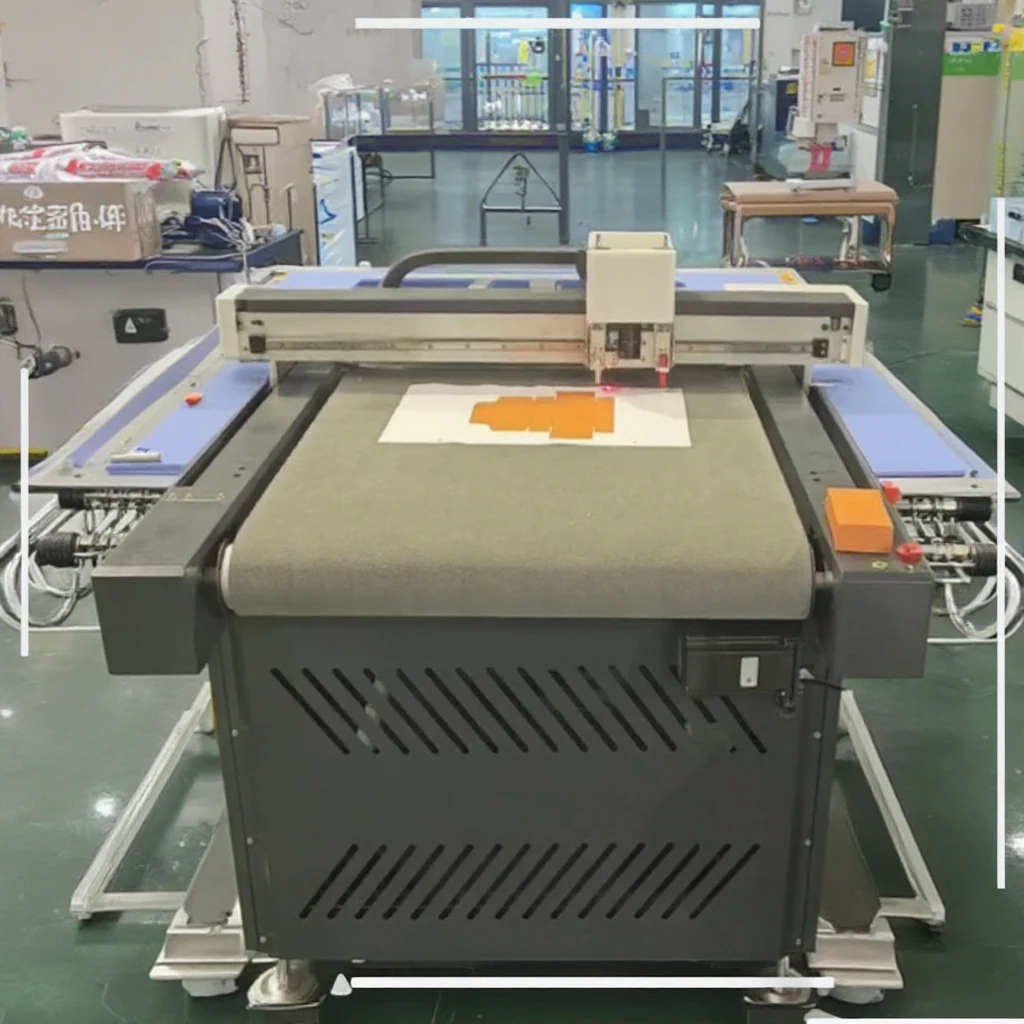 Christmas Gift Box Making Machine Digital Flatbed Cutter Plotter A4 Paper Cutting and Packing Machine