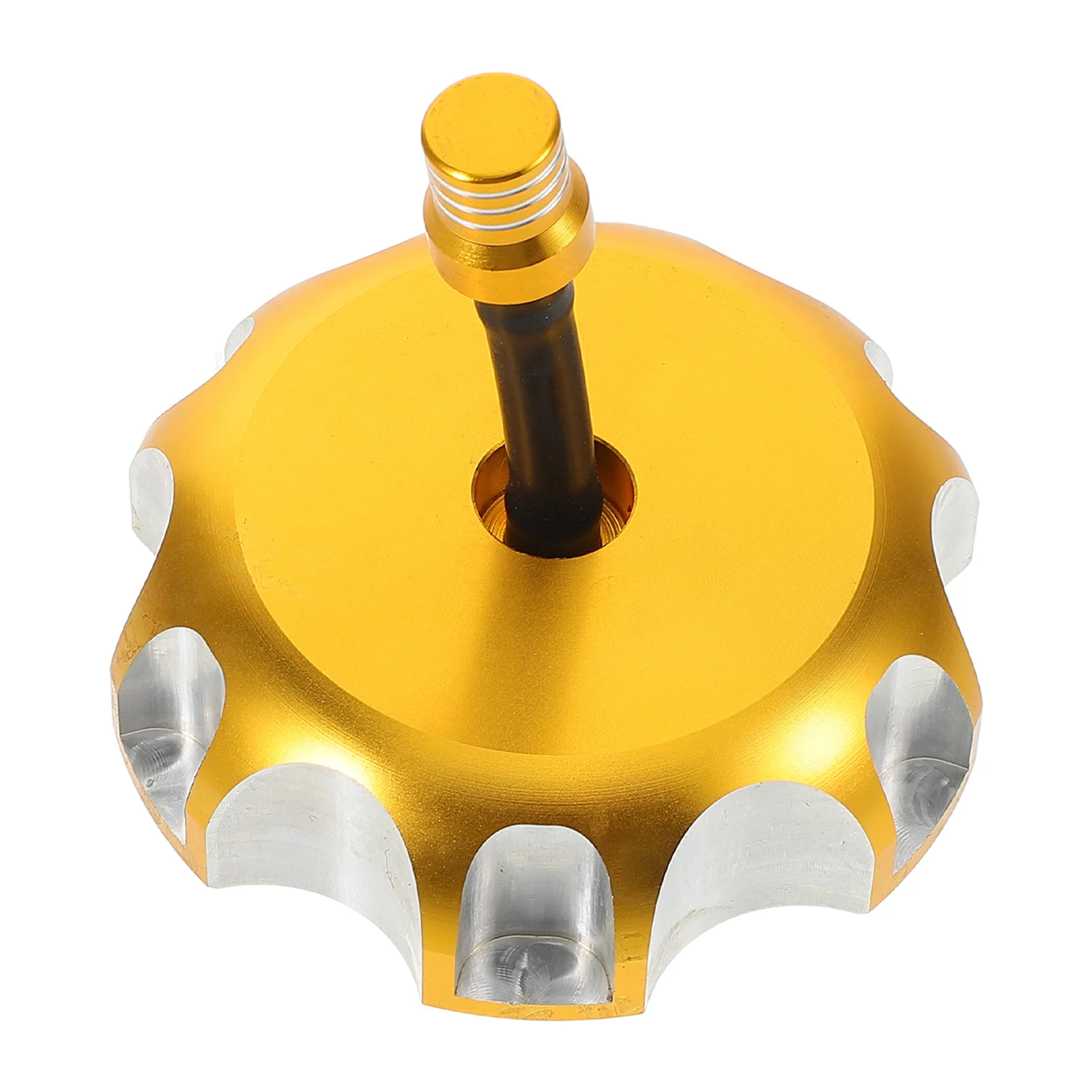 

Motorcycle Fuel Tank Cap Aluminum Alloy Hexagonal Gas Tank Lid Durable Metal Replacement For Dirt Bike Motorbike Universal Fit