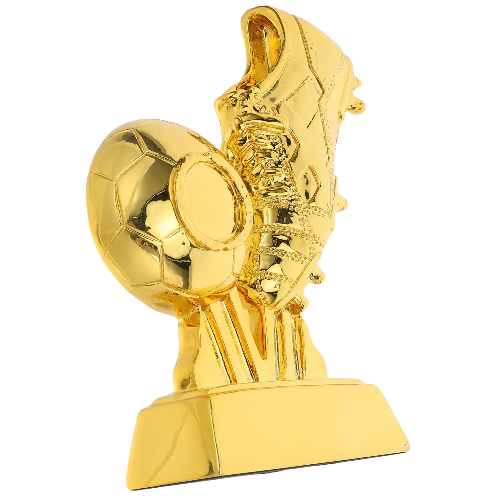 

Golden Football Boot Soccer Championship Trophy 6x5 Inch Soccer Award for Player Achievement Team Tournament Souvenir Football