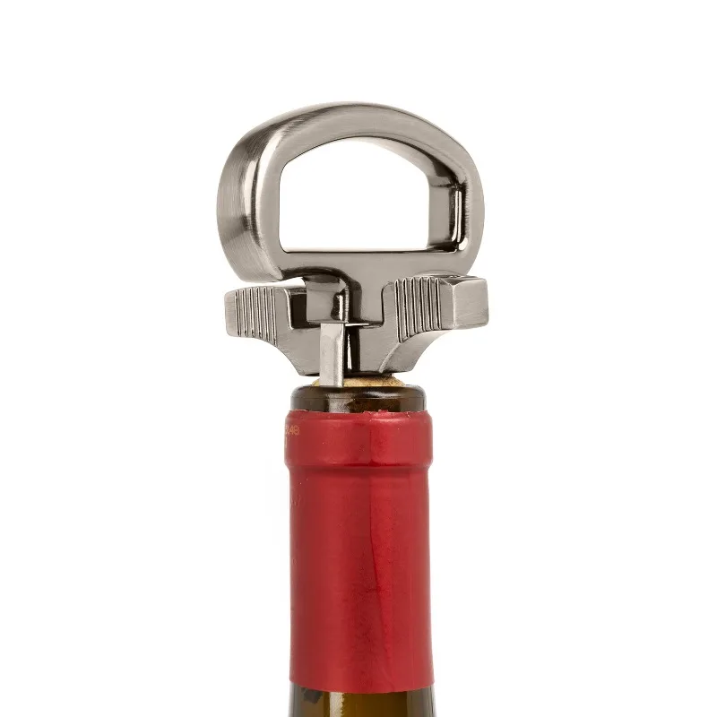 `Portable Aged Wine Cork Puller Stainless Steel Twin Prong Ah So Wine Opener Wine Tongs`