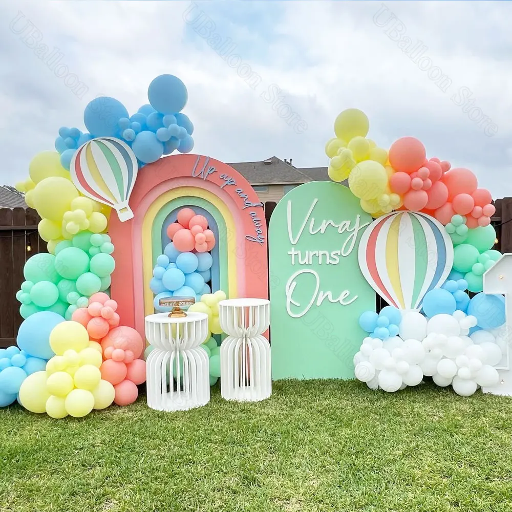 Ballons Macaron en Latex de 5/12 pouces, Maca Candy Pastel, ballon à hélium coloré vert rose violet bleu pour fête d'anniversaire et de mariage