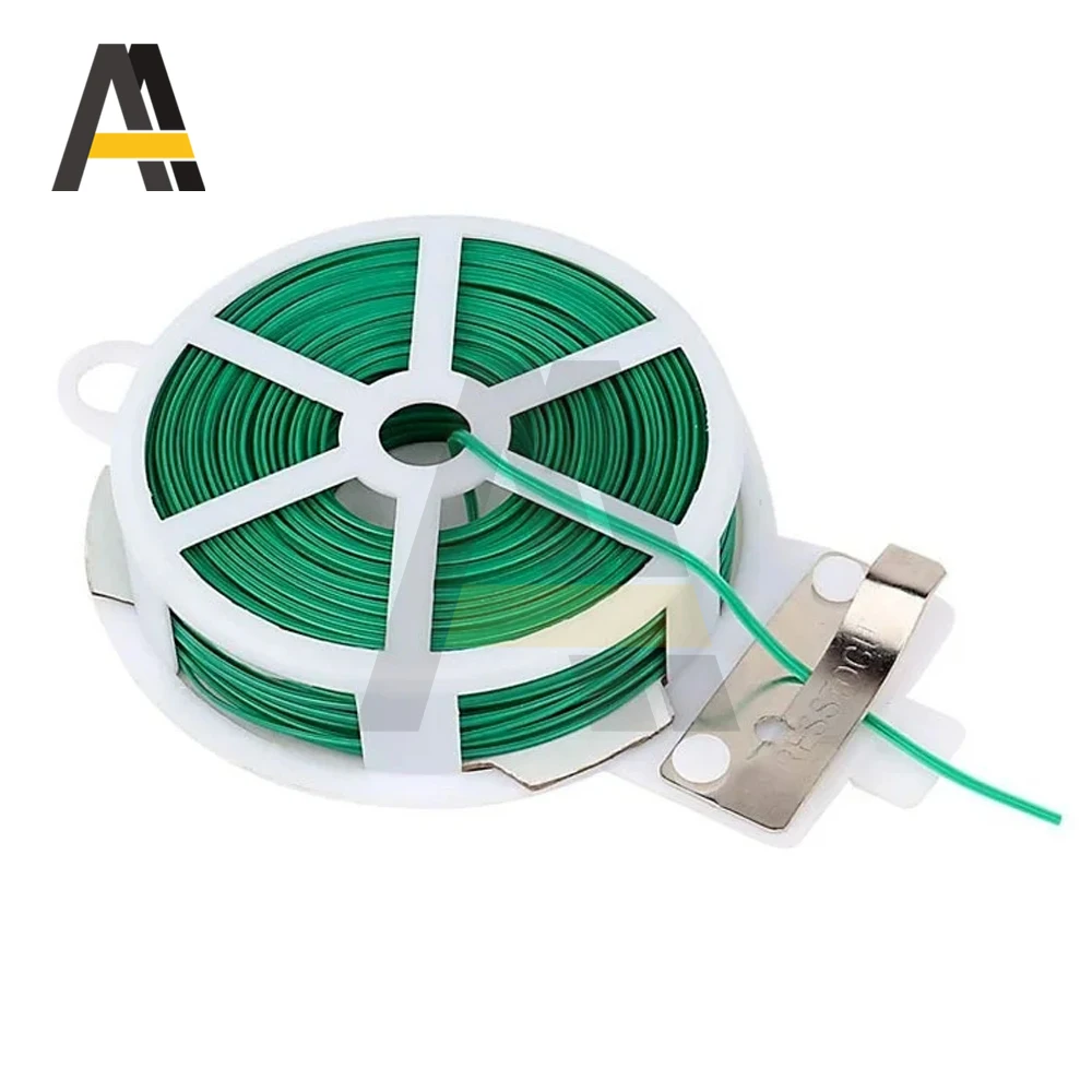 Fascette per cavi da giardino in nylon da 200M, nastro per fili elettrici, nastro per fili multifunzione, nastro riutilizzabile
