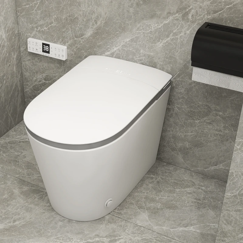 New smart bidet toilet seat with heating automatic opening lid baby wash seat floor-to-ceiling installation