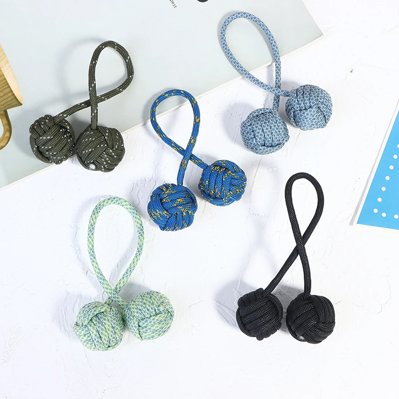 1 Pcs Begleri Fidget Toy Worry Beads Pure Copper Electroplating Finger Skill Paracord Stress Extreme Finger Movement Toys