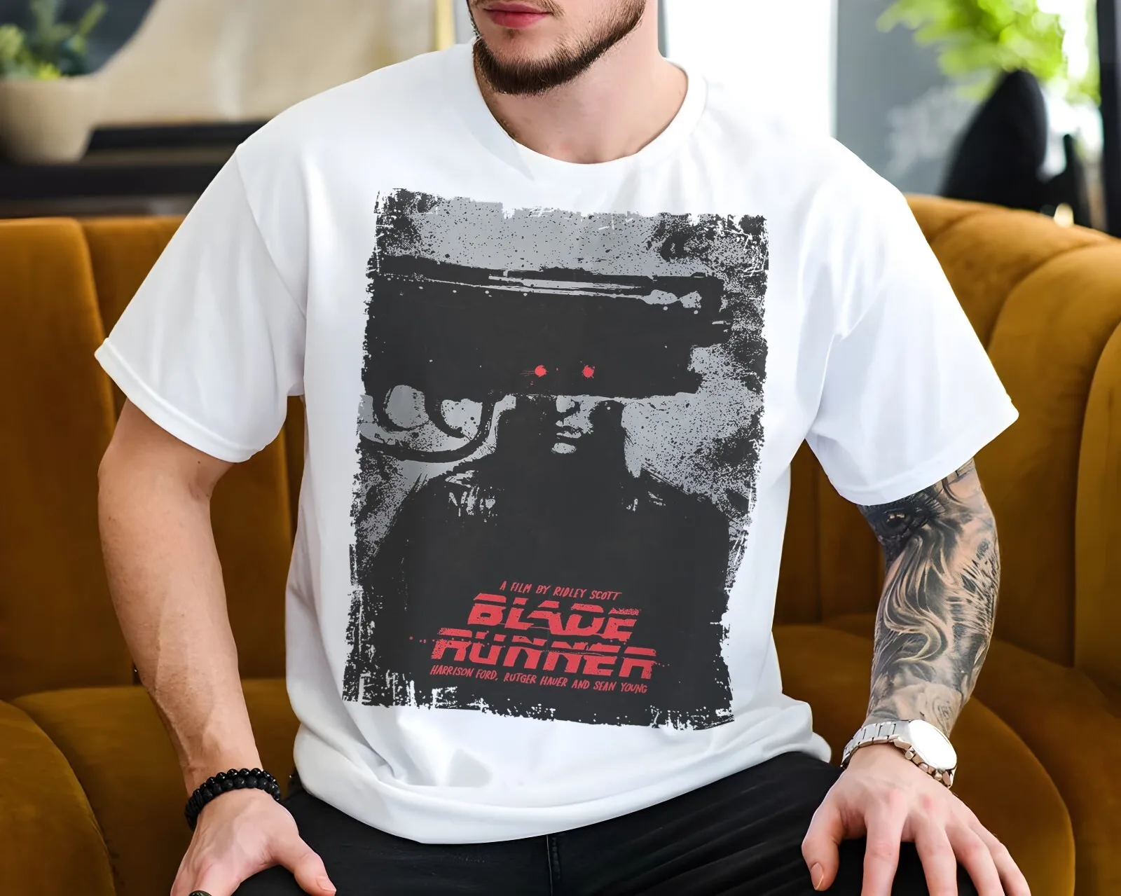 

Футболка Blade Runner V1, винтажная, 8 цветов, с принтом DTG, РАЗМЕРЫ S 5XL