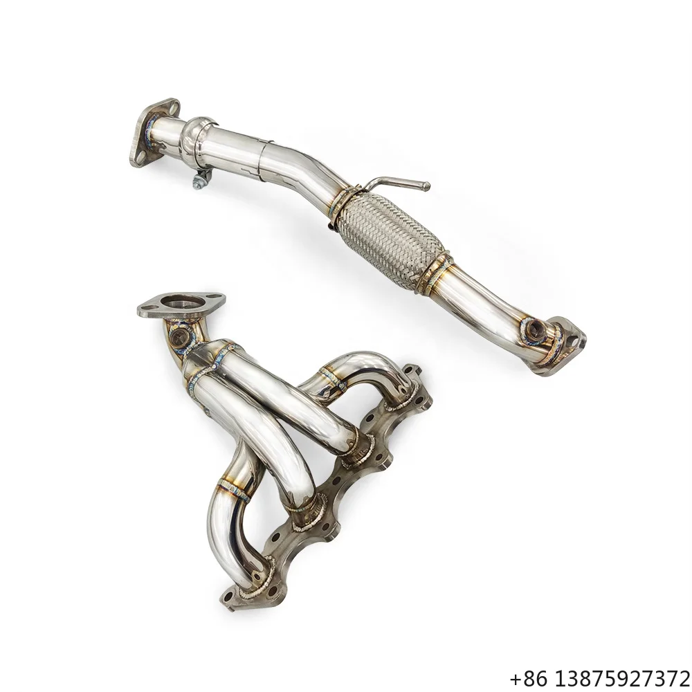 High-Performance Stainless Steel Exhaust System Part Downpipe Exhaust Manifold Compatible With  Elantra 1.6L