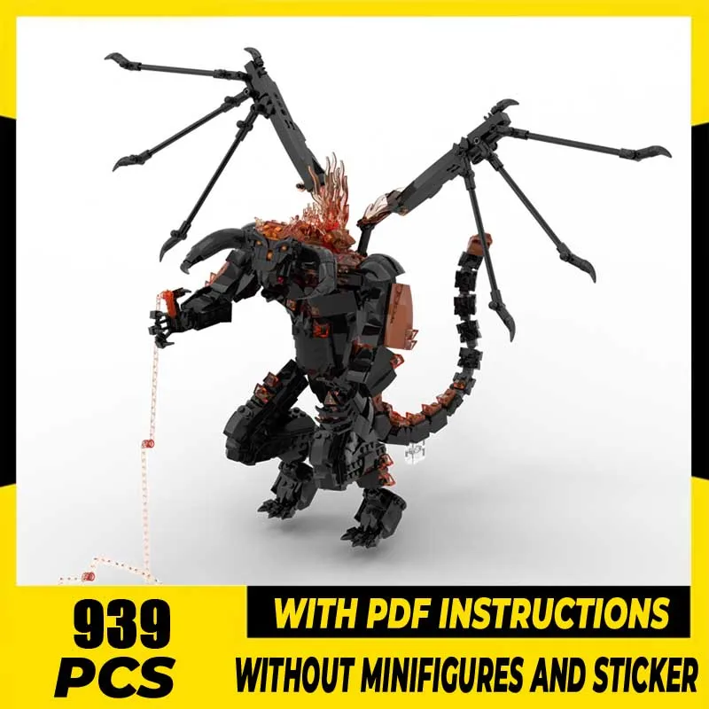 魔法の指輪 モックビルディングブリック 魔法使いの呪い モデルテクノロジーブロック 有名シーン おもちゃ DIY組み立て ホリデーギフトセット