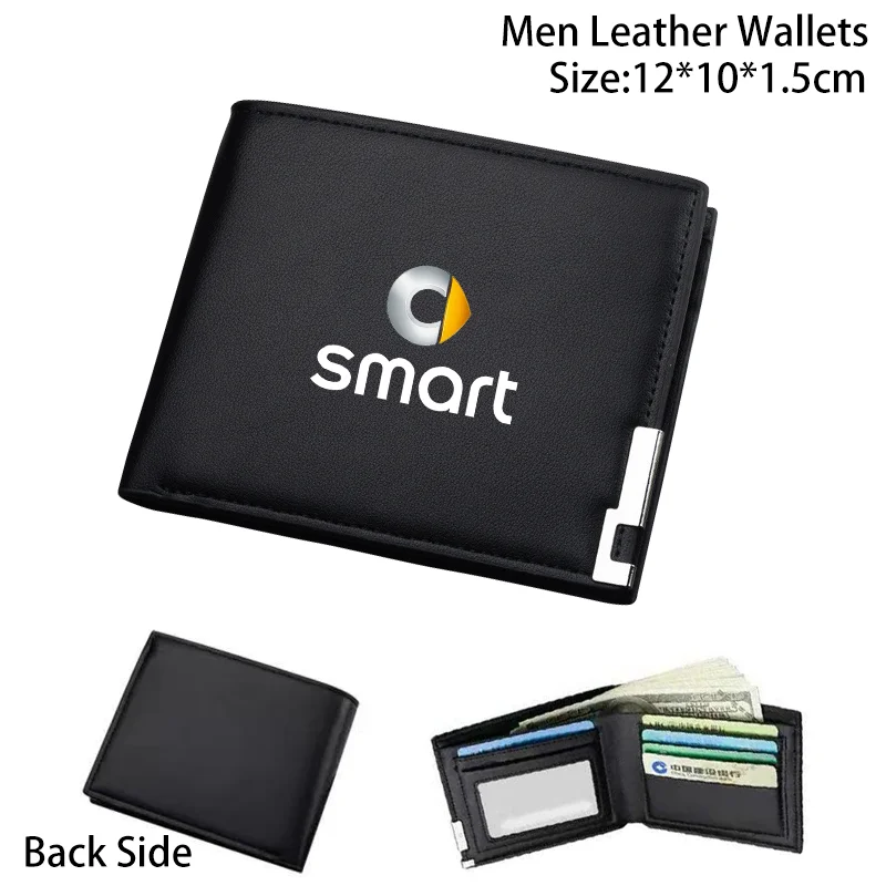 Car Accessories Driver's License Package Leather Multi Card Bag For Smart Fortwo 451 450 453 EQ Forfour Coupe Cabrio Crossblade