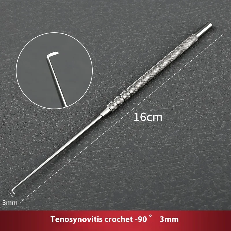 1pcs Tenosynovitis crochet needle knife stainless steel edged crochet orthopedic surgical instrument