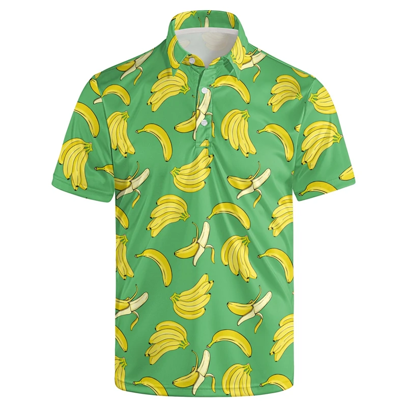 Banana Print Express Plus Polo Shirt: The Ultimate Summer Comfort