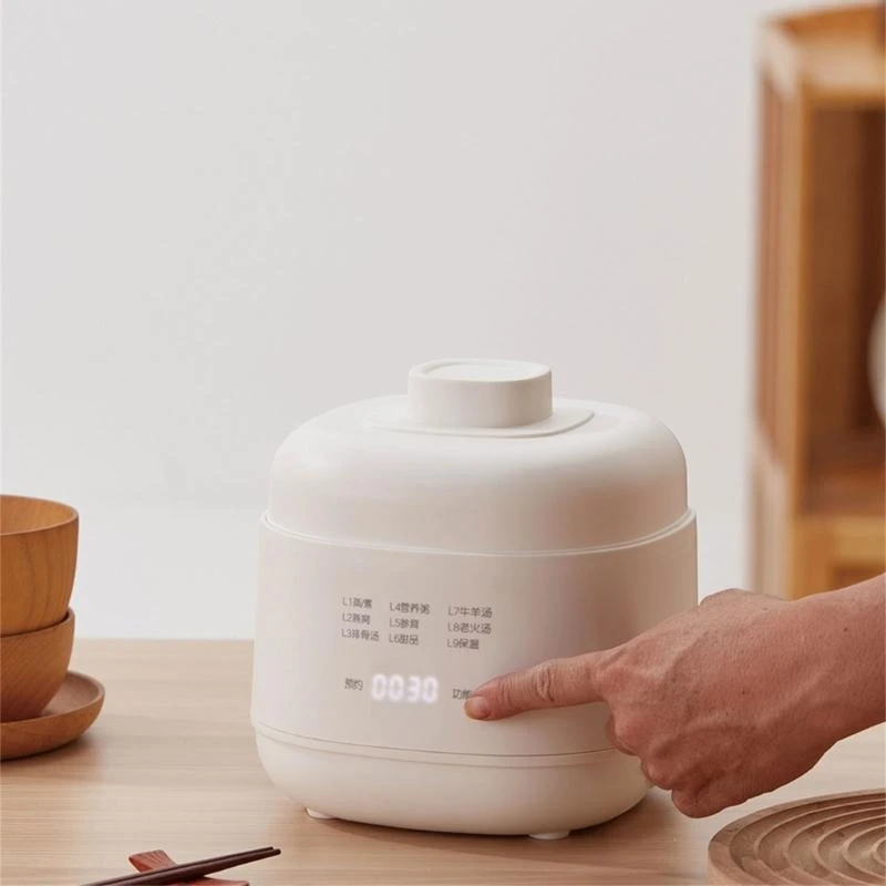 M7DF Small Slow Cooker for Cooking Meals Home Cooking Tool Small Slow Cooker