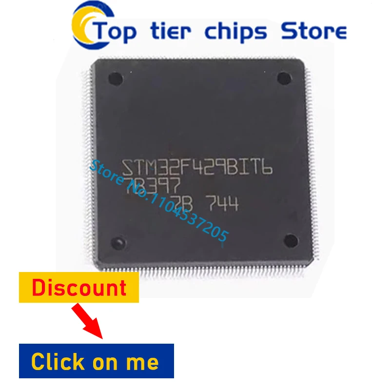 1PCS  New Original STM32F429BIT6 STM32F429 LQFP-208