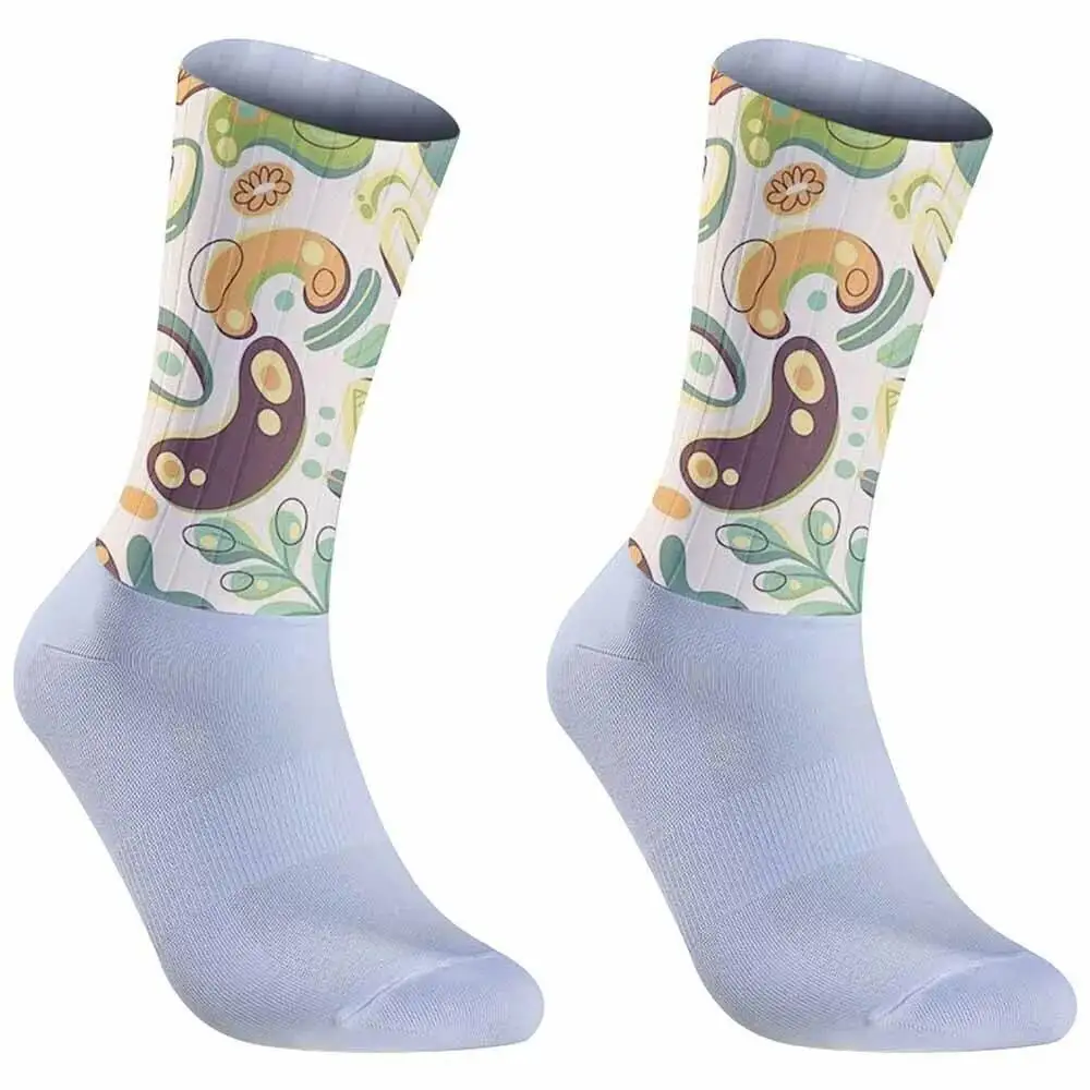 

Профессиональные велосипедные носки для мужчин и женщин - дышащие быстросохнущие противоскользящие компрессионные велосипедные носки