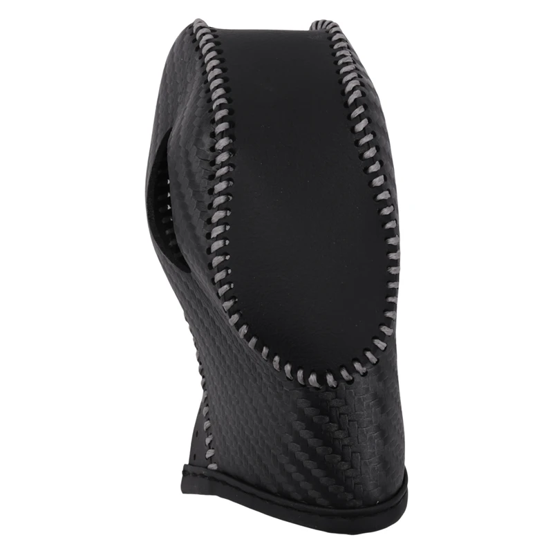 Osłona gałki dźwigni zmiany biegów z włókna węglowego do Ford EcoSport Escape / Fusion / C-Max Energi Wagon / Fiesta / Focus