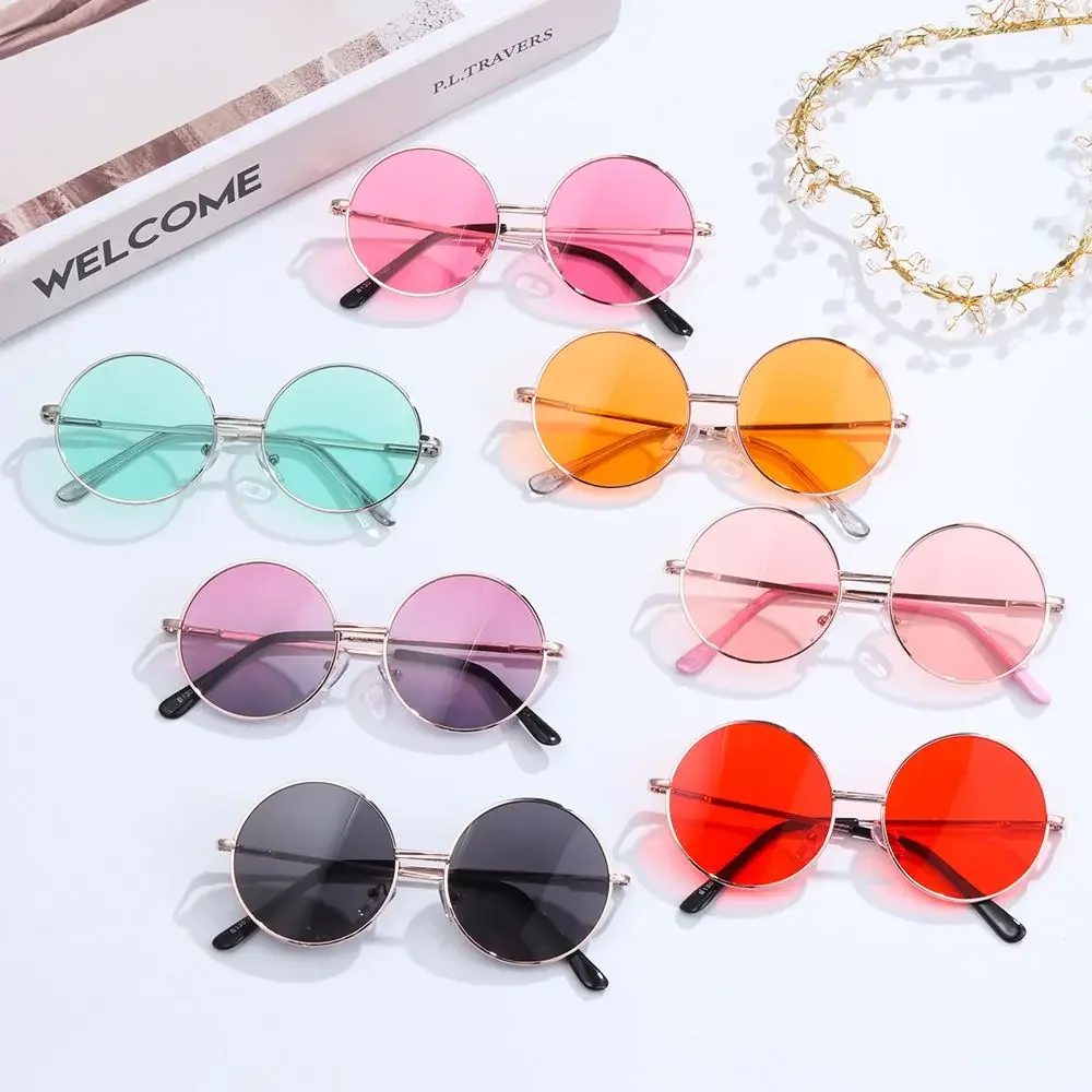 

Boys and Girls Outing Children's Accessories UV 400 Round Frame Metal Sunglasses Kids Sunglasses Sun Glasses Eyewear