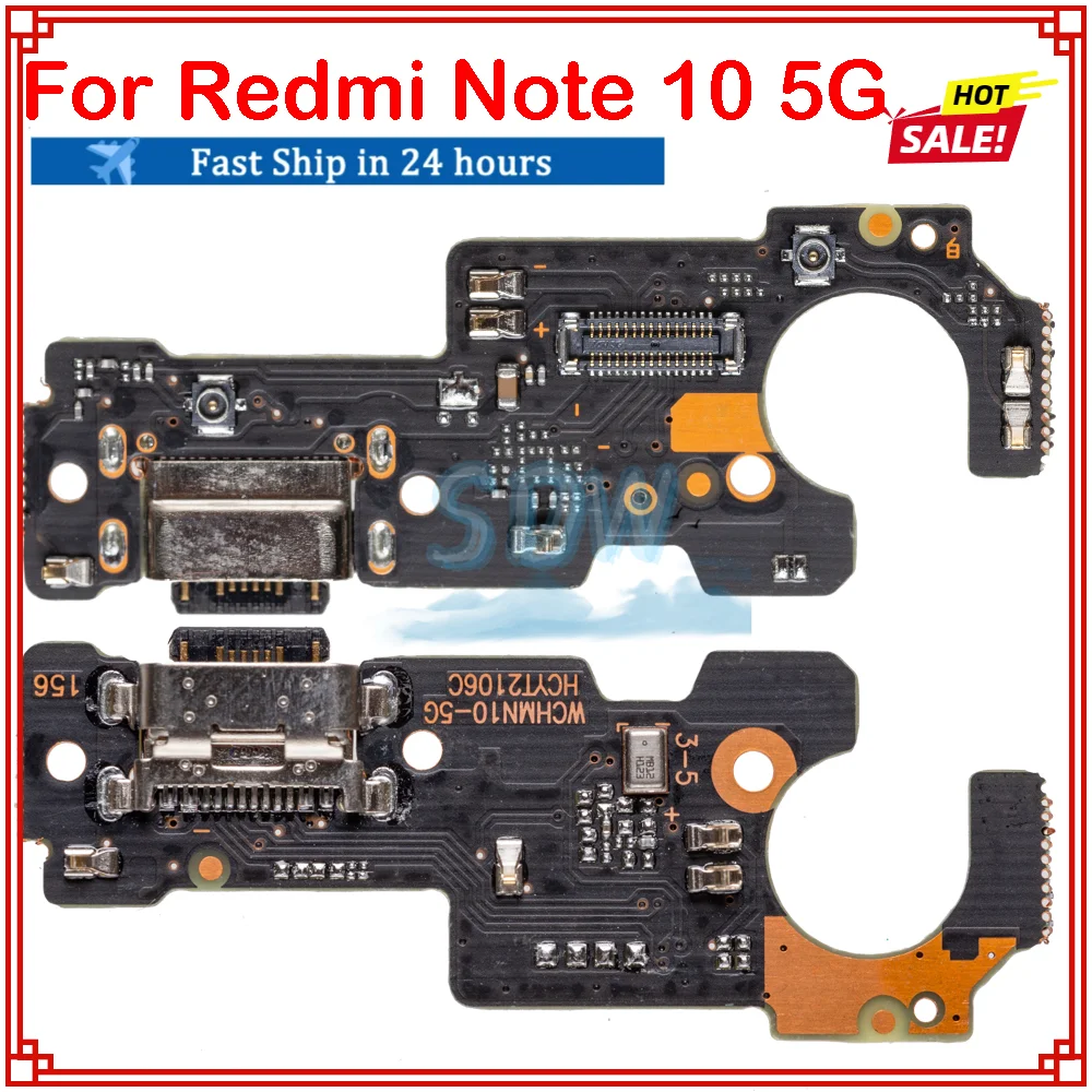 1Pcs Charging Port Flex For Xiaomi Redmi 8 9A Note 8 8T 9 9S 10 10s 11 11s Pro 4G 5G Dock USB Charger Connector Flex