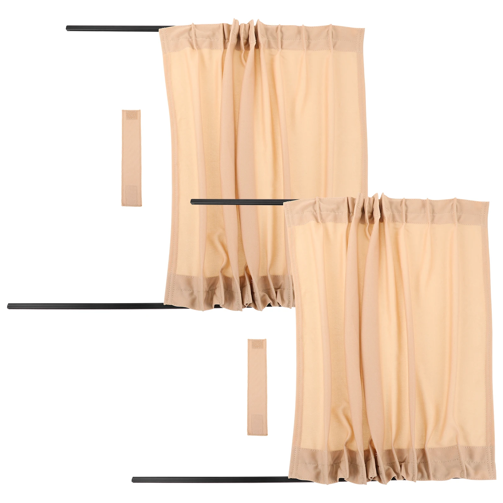 

2Pcs Curtain 50x47cm Reflective Sunshade for Shade For Car Window Car Interior Back Row Shade Durable Material