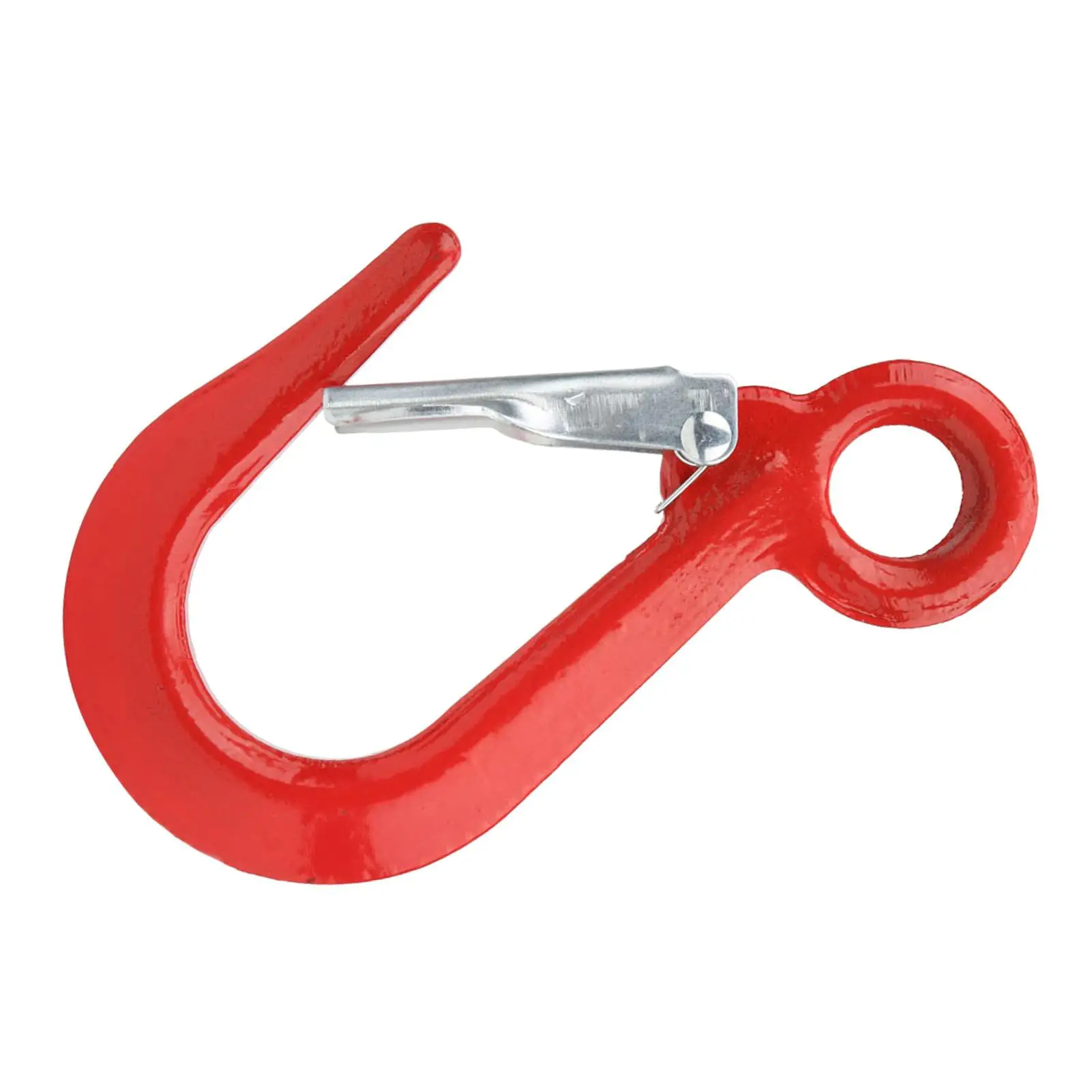 5000Lbs Lifting Hook with Latch Alloy Crane Hoist Rigging Hook for ship Construction