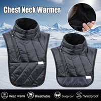 Winter Keeping Warm Neck Scarf Motorcyclist Rider Chest Neck Protector Windproof Warmer Scarf Bibs Motorcycle Thermal Collar