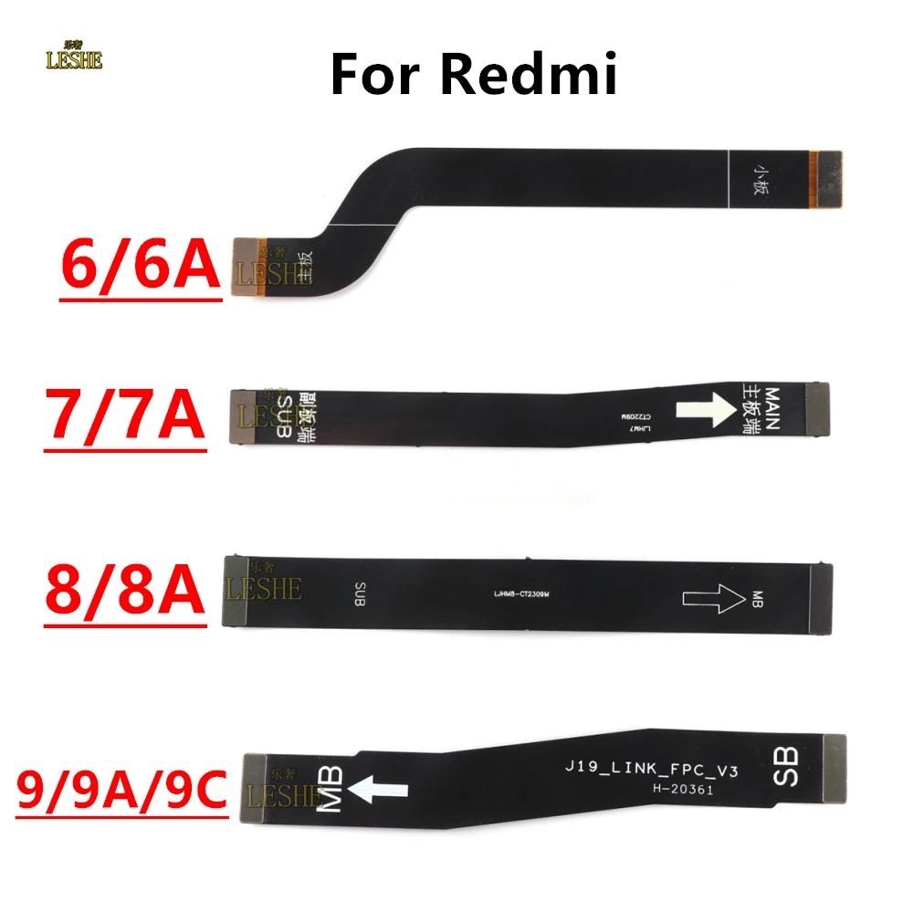 

Main Board Mainboard For Redmi 6 6A 7 7A 8 8A 9 9A 9C Motherboard Connect USB Charge Flex Cable