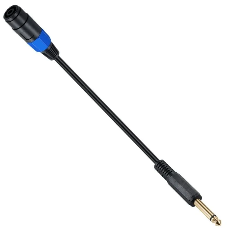 スピーカーケーブル6.35mm 1/4 "男性TSスピーカーケーブルへ