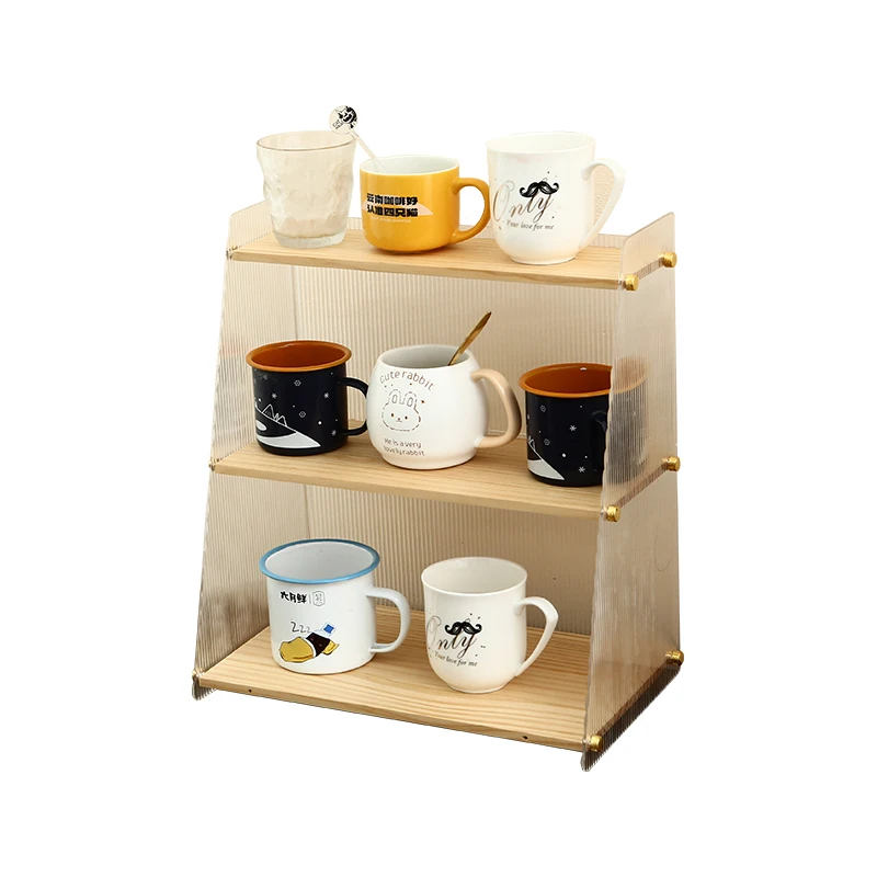 The product can be customized.Cup holder, cup storage, shelf tabletop water cup, teacup, mark, coffee, glass, rack, bo