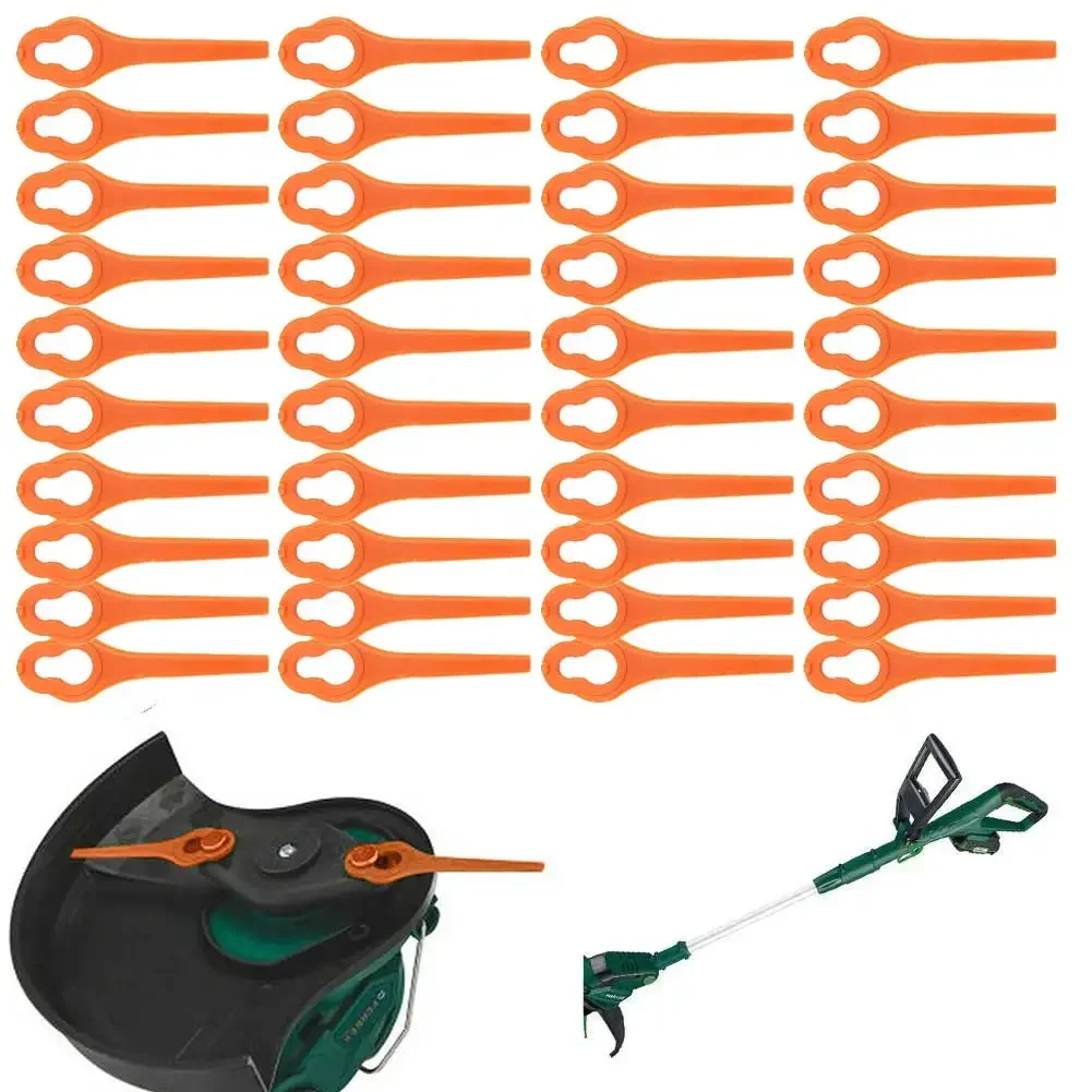 

20Pcs Lawn Trimmer Replacement Blade Plastic Grass Trimmer Head Blades Cutting Disc For PRTA 20 Li A1 311046 Brush Cutter
