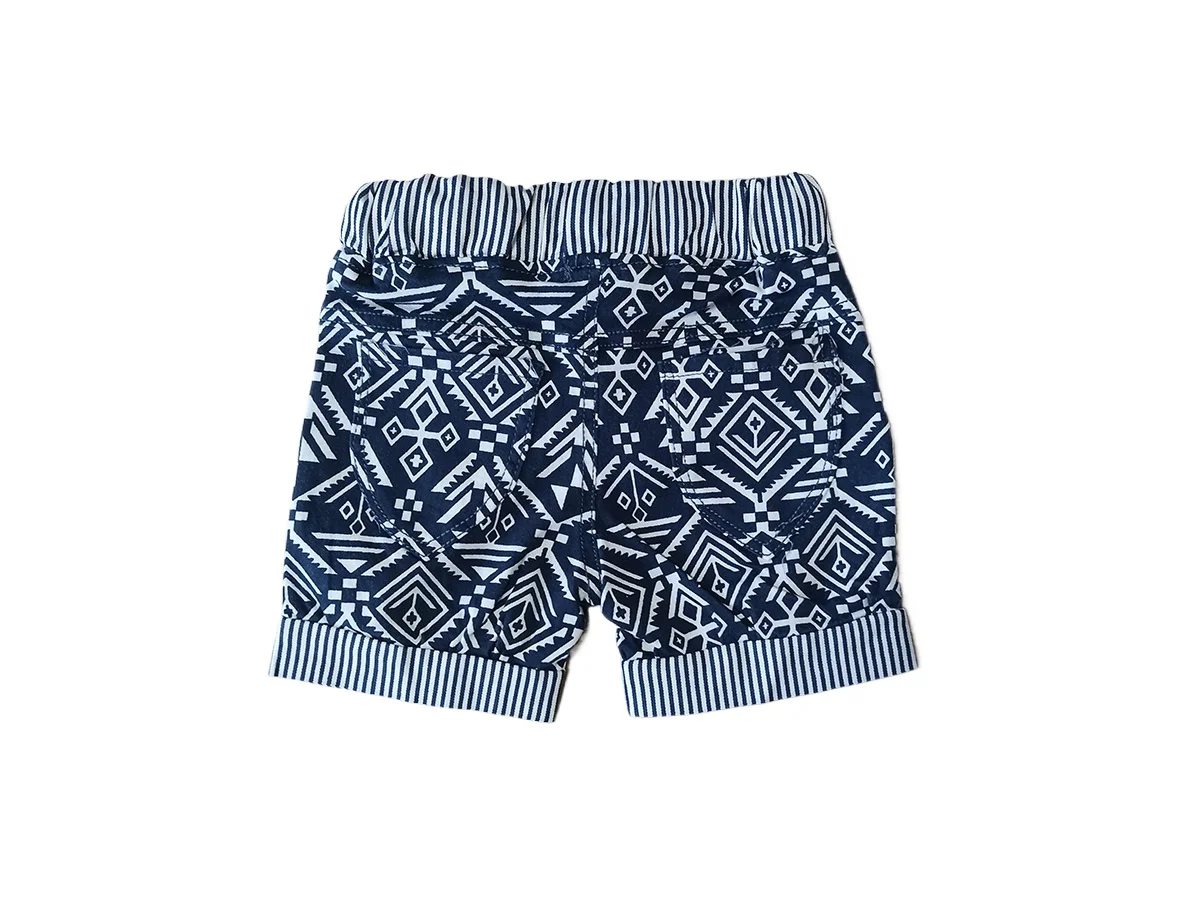 Kids shorts for boys and girls summer easy matching patterned totem cotton