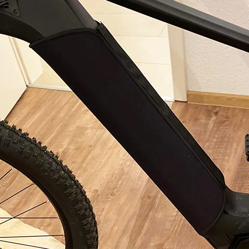 Electric Bike Battery Cover Weatherproof Dust Sleeve Guard Padded Bicycle Frame Safe Protector Winter Accessories