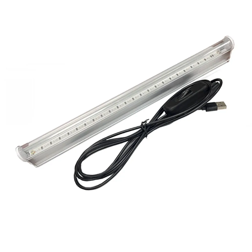 크리스마스 할로윈 파티를위한 LED 자외선 형광등 분위기 램프 블랙 라이트 램프 흥미로운 빛나는 효과 만들기