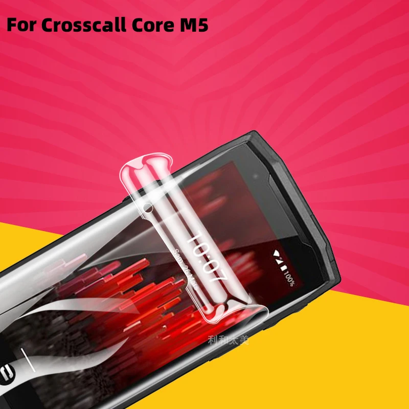 

Soft Hydrogel Clear Screen Protector for Crosscall Core M5 10pcs