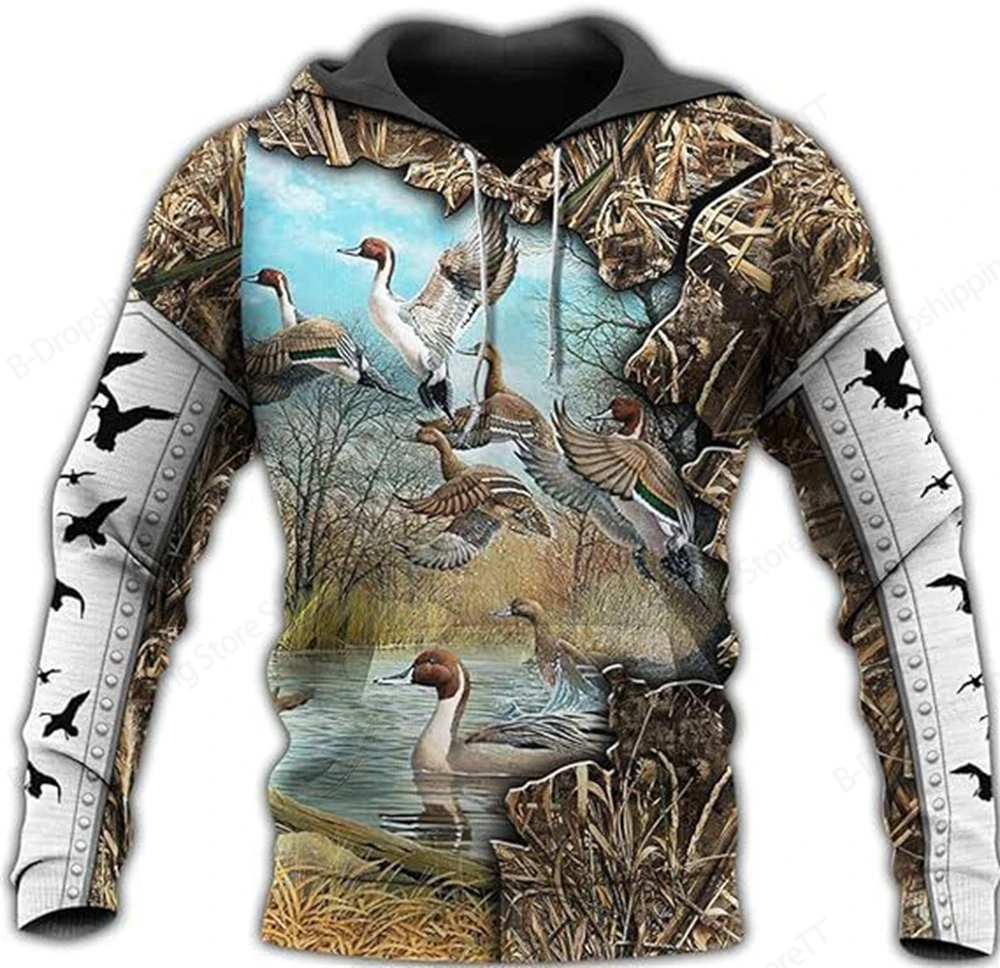 

Wild Duck Boar Hunting Animal 3d Print Hoodie Men Women Fashion Long Sleeve Hoodies Sweatshirt Outdoor Coat Women Sweat Sudadera