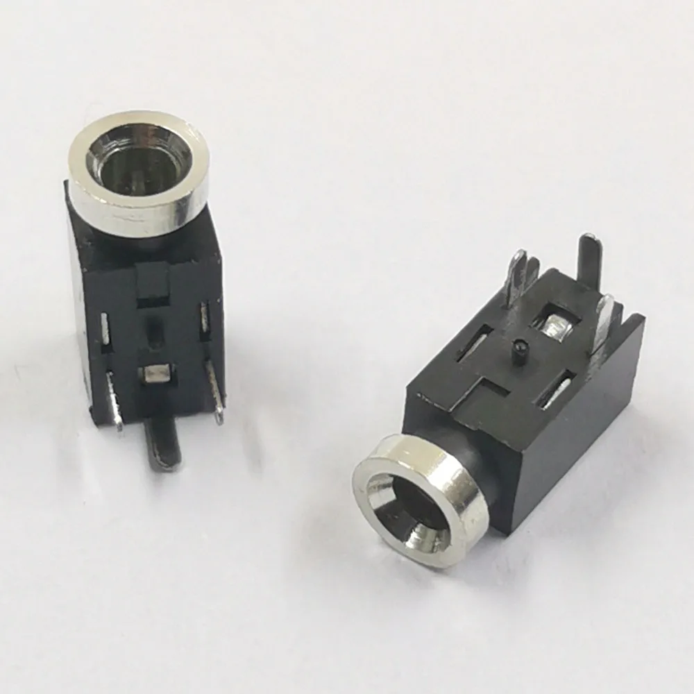 5/20PCS 2.5 mm Female Audio Connector Diameter 5mm 3 PIN DIP Headphone Jack socket PJ210 PJ-210A/2F01  Audio socket